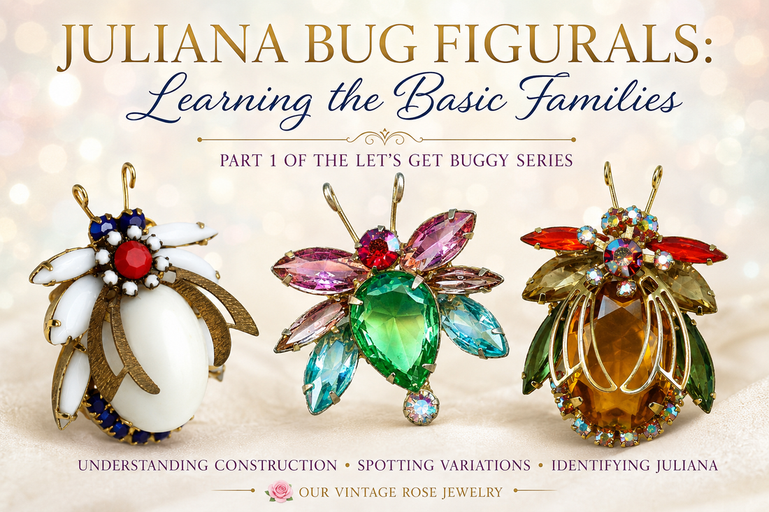 Let’s Get Buggy! Juliana Bug Figurals: Learning the Basic Families