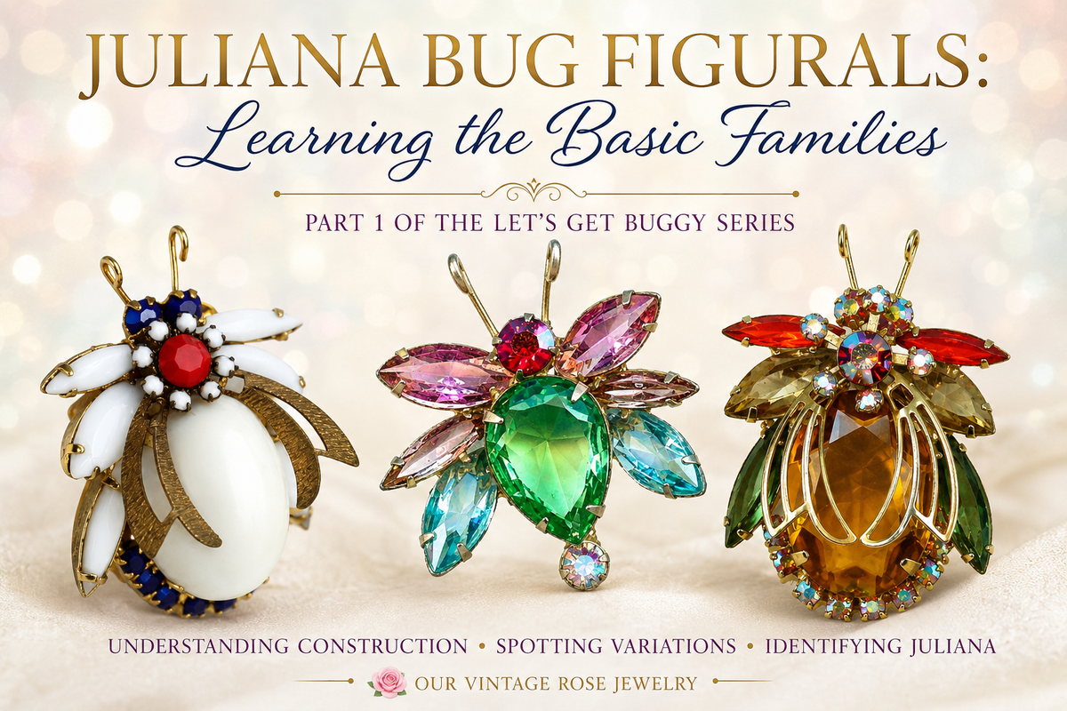 Let’s Get Buggy! Juliana Bug Figurals: Learning the Basic Families
