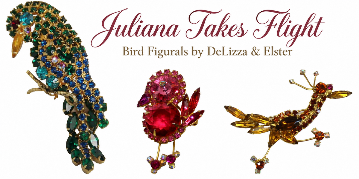 Juliana Takes Flight: Bird Figurals by DeLizza & Elster
