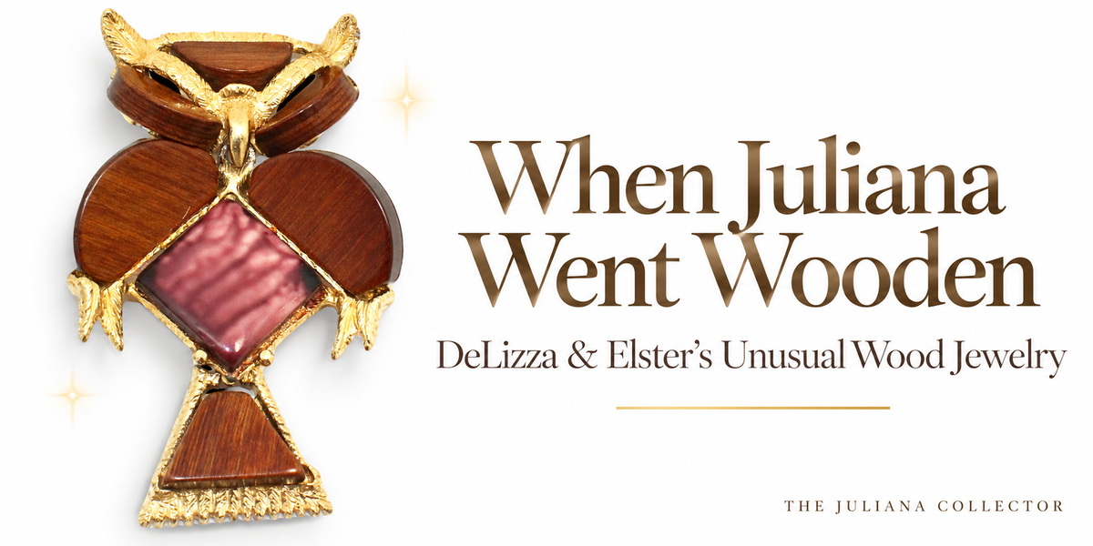 When Juliana Went Wooden: DeLizza & Elster’s Unusual Wood Jewelry