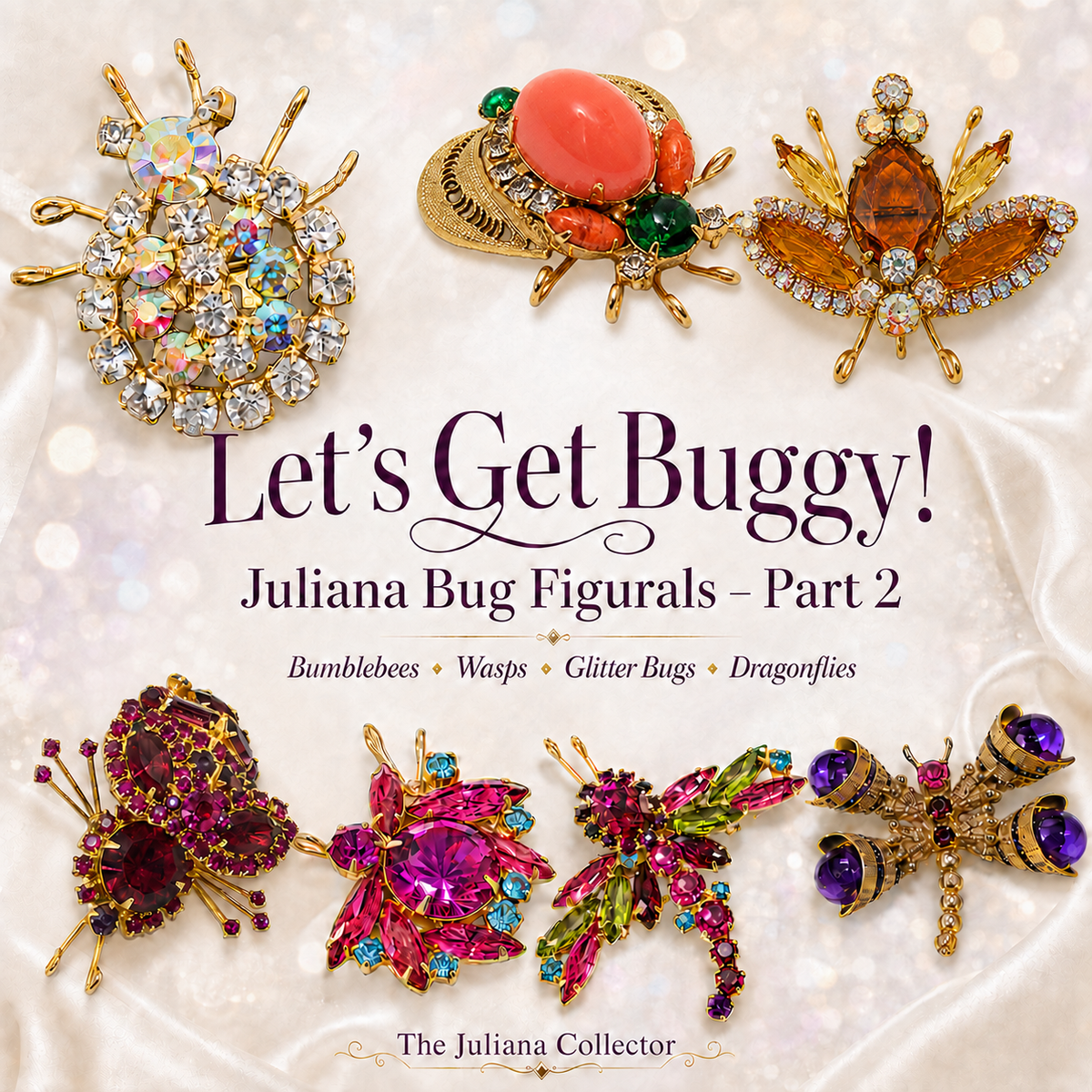 Let’s Get Buggy! Juliana Bug Figurals – Part 2