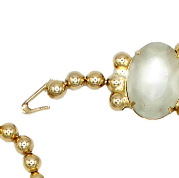 Vintage Juliana Huge Triple Ball Chain Belt Frosted White Rhinestones 38 Inch IIJJ#9309